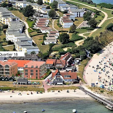アパート Meeresblick Quartier 18 Haus 2 We 18 ホーヴァハト
